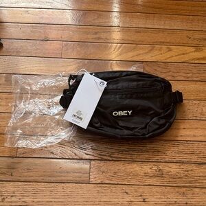 Obey Black Belt Bag